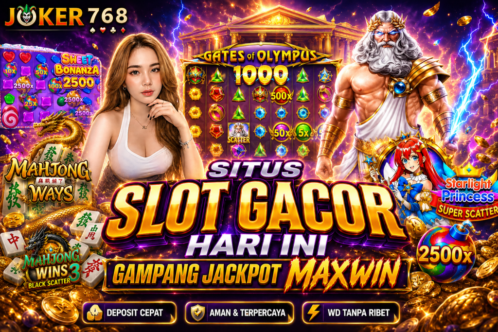 Slot Gacor Hari Ini: Daftar Game dengan RTP Tinggi dan Peluang Menang Besar